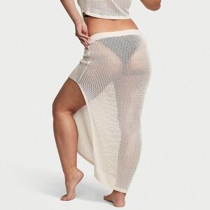 VICTORIA'S SECRET SWIM CROCHET SKIRT